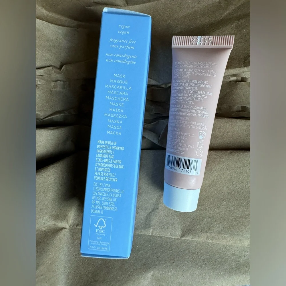 NWT Summer Fridays Bouncy-Skin Faves